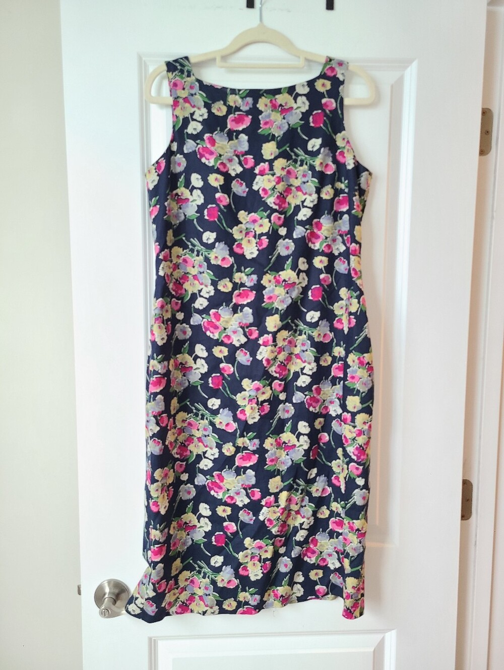 Lauren Ralph Lauren Linen Floral Sheath Dress